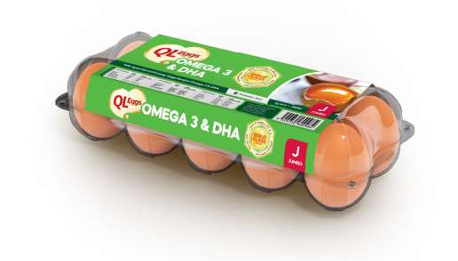 QL EGGS OMEGA 3 & DHA